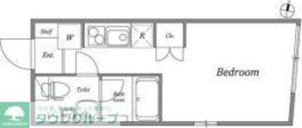 PASEO明大前の物件間取画像